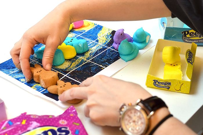 How To Make Your Own Peep-Tastic Work Of Art (10 pics)