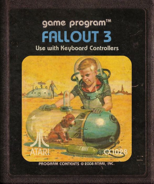 Modern Video Games Made as Atari Cartridges (46 pics)