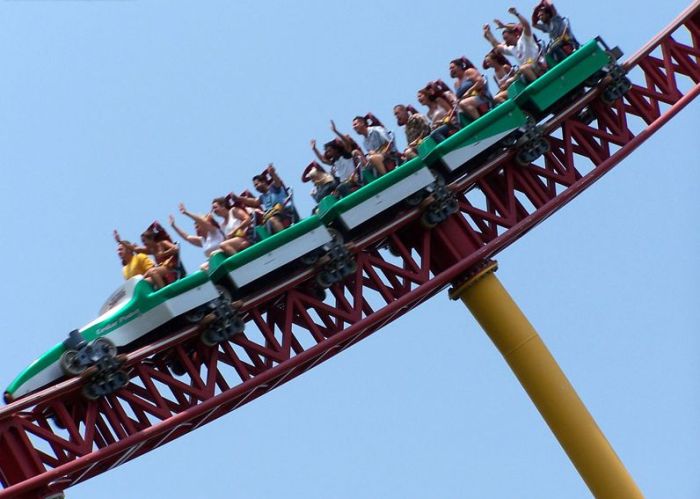 Top Thrill Dragster (27 pics + video)