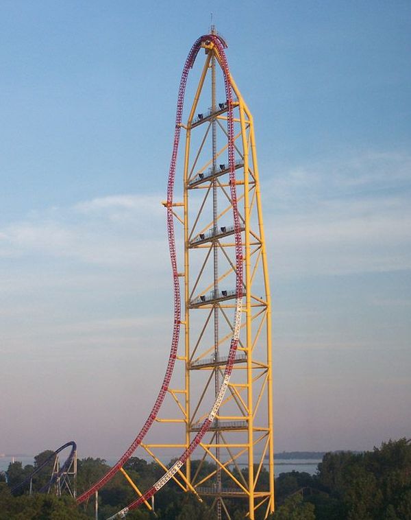 Top Thrill Dragster (27 pics + video)