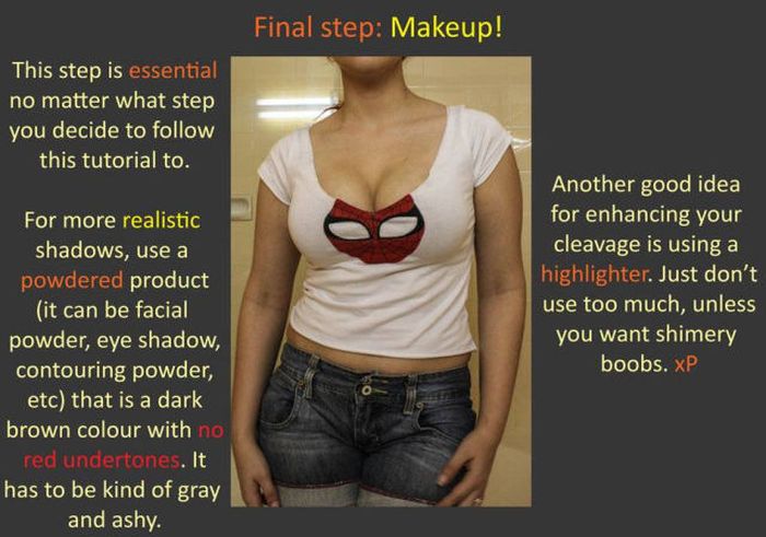 How to Make the Perfect Cosplay Cleavage (8 pics)
