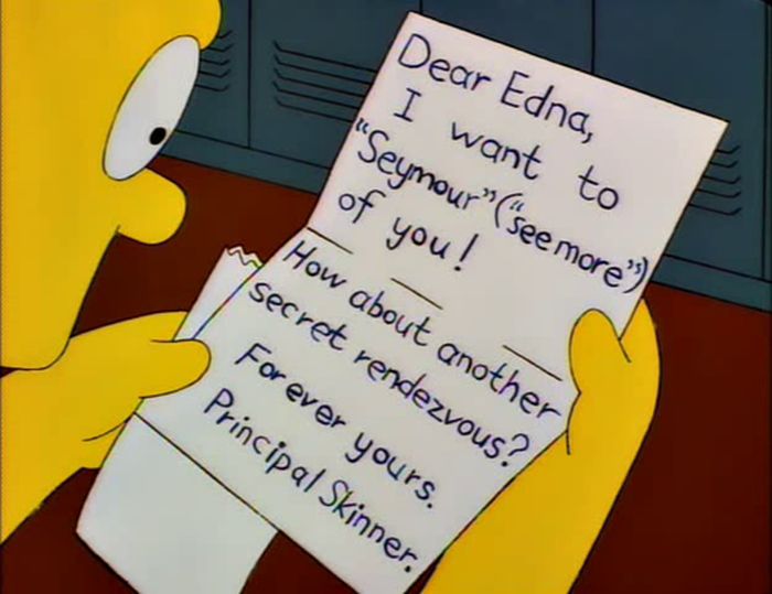 Funny Signs From The Simpsons. Part 5 (50 pics)