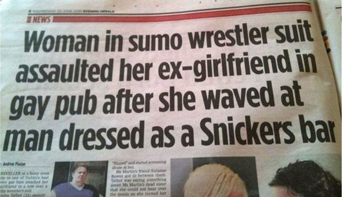 WTF Newspaper Headlines (21 pics)