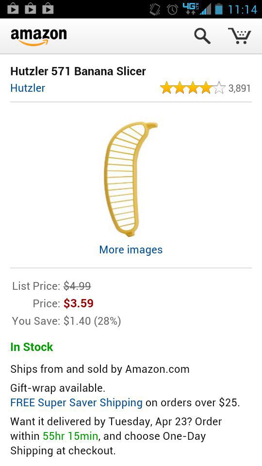 Amazon Banana Slicer Reviews (4 pics)