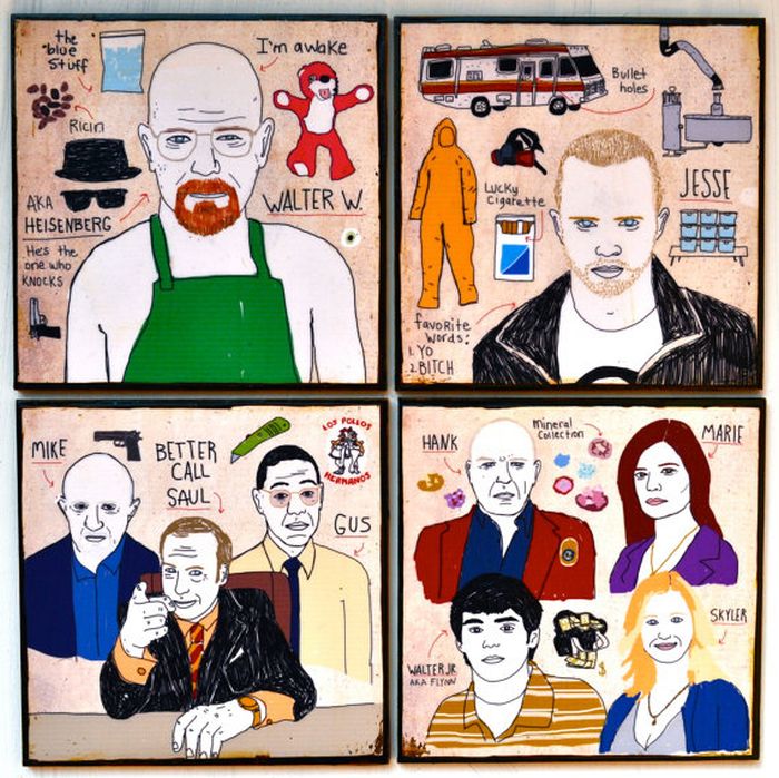 Awesome "Breaking Bad" Crafts (21 pics)