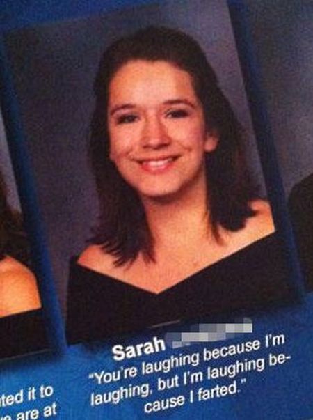 Funny Yearbook Quotes (100 pics)