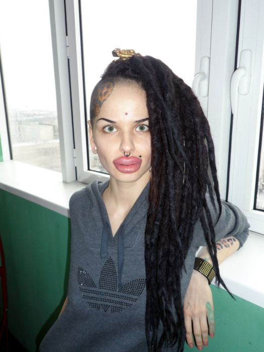 Kristina Rei, Girl with the World’s Largest Lips (28 pics)