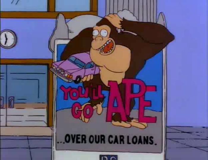 Funny Signs From The Simpsons. Part 7 (58 pics)