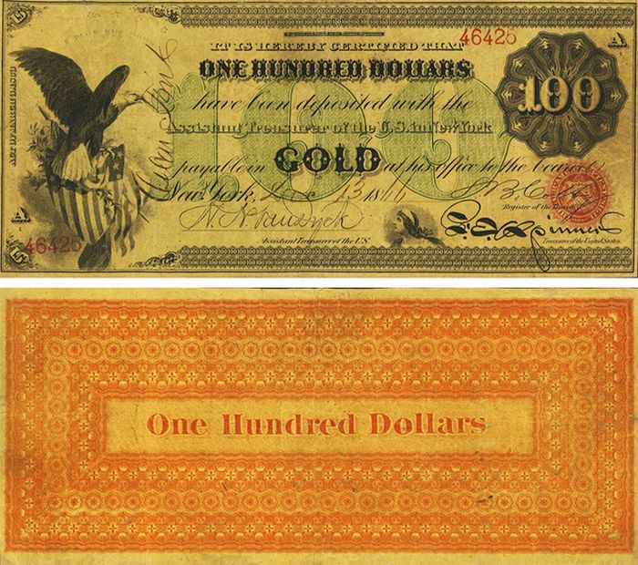 The Evolution Of The $100 Bill (15 pics)