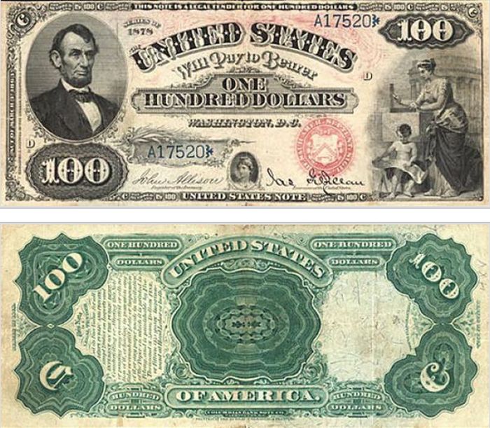 The Evolution Of The $100 Bill (15 pics)