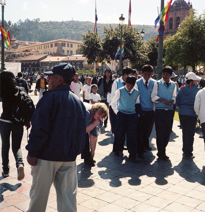 Woman Receives Strange Looks in Public (16 pics)