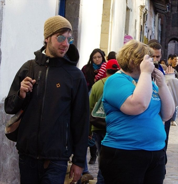 Woman Receives Strange Looks in Public (16 pics)