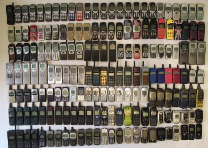 Vintage Cell Phone Сollection (7 pics)