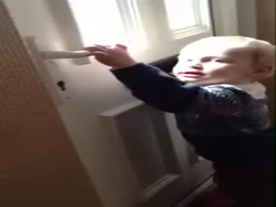 Little Kid Receiving The Mail