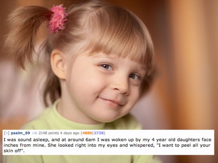 The Creepiest Things the Children Have Ever Said To the Parents (13 pics)
