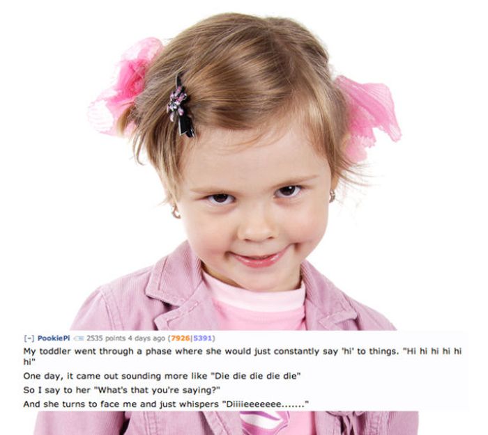 The Creepiest Things the Children Have Ever Said To the Parents (13 pics)