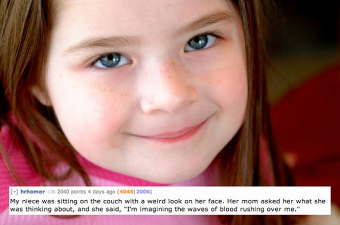 The Creepiest Things the Children Have Ever Said To the Parents (13 pics)