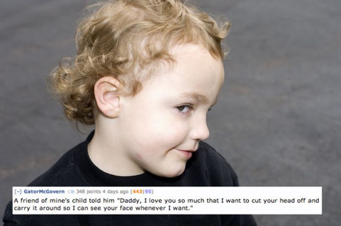 The Creepiest Things the Children Have Ever Said To the Parents (13 pics)