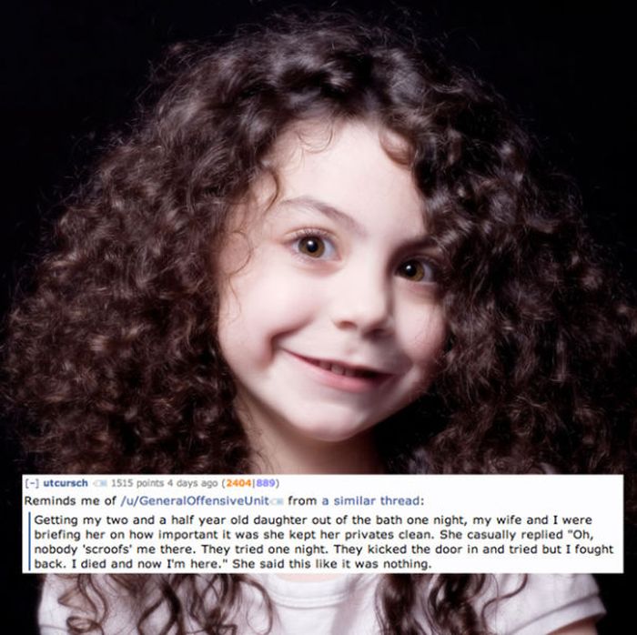 The Creepiest Things the Children Have Ever Said To the Parents (13 pics)