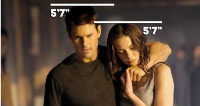 Putting Tom Cruise’s Height in Perspective (7 pics)