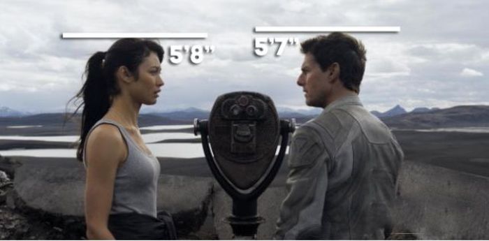 Putting Tom Cruise’s Height in Perspective (7 pics)