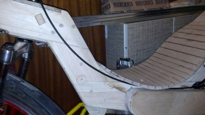 Bicycle Built Out Of Wood (54 pics)