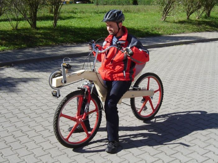 Bicycle Built Out Of Wood (54 pics)