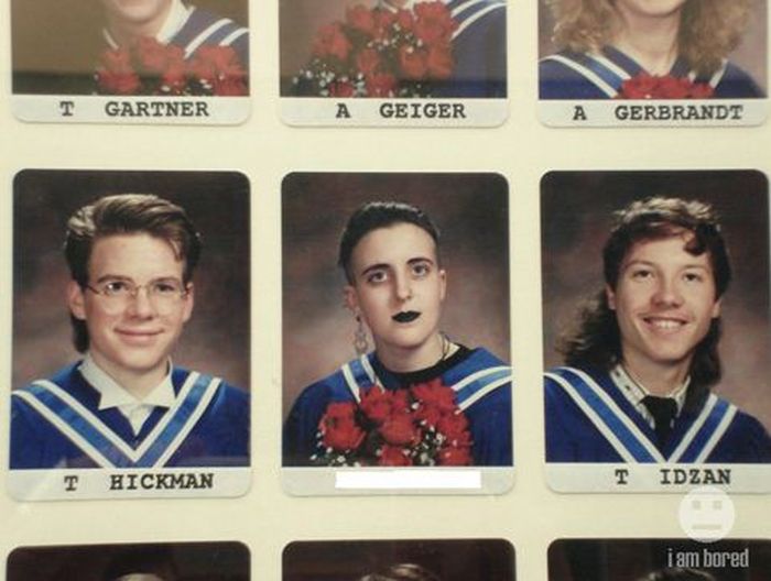 Awkward and Funny Yearbook Photos (97 pics)