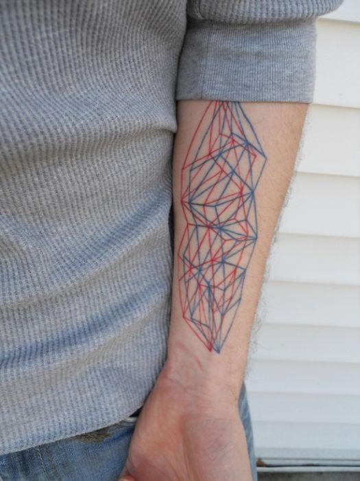 Geometric Tattoos (73 pics)