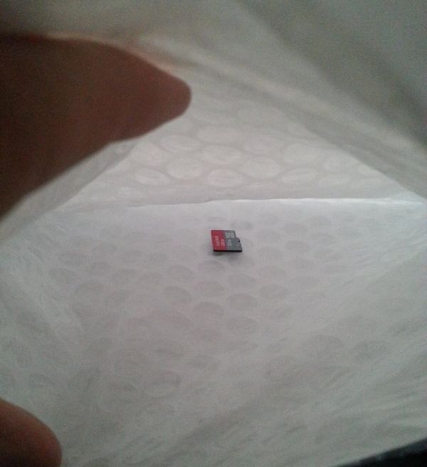 MicroSD Packaging (3 pics)