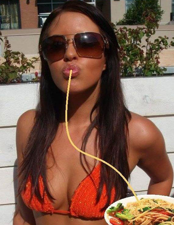 This What a Duck Face Is Good For (20 pics)