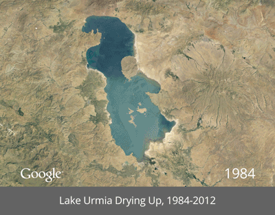 How Earth has Changed (6 gifs)