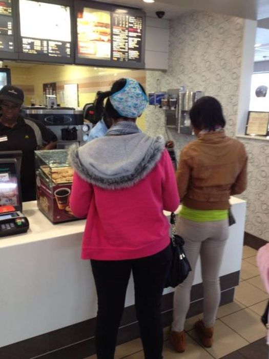 Seen at McDonald’s (47 pics)