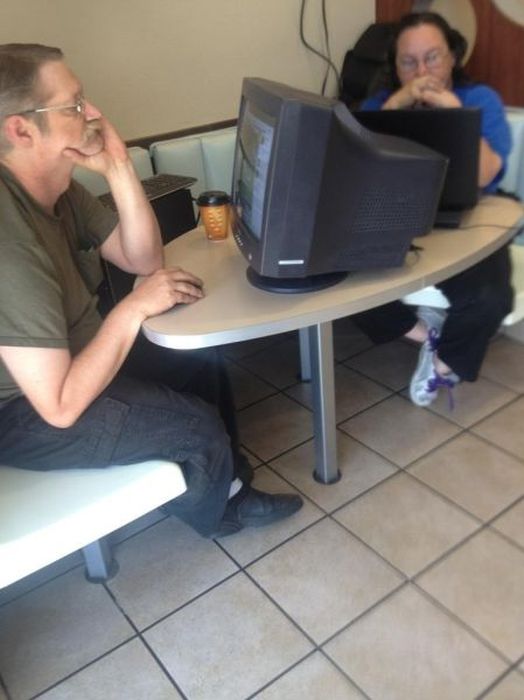 Seen at McDonald’s (47 pics)