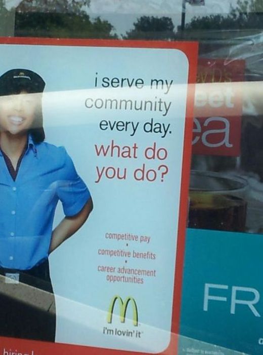 Seen at McDonald’s (47 pics)