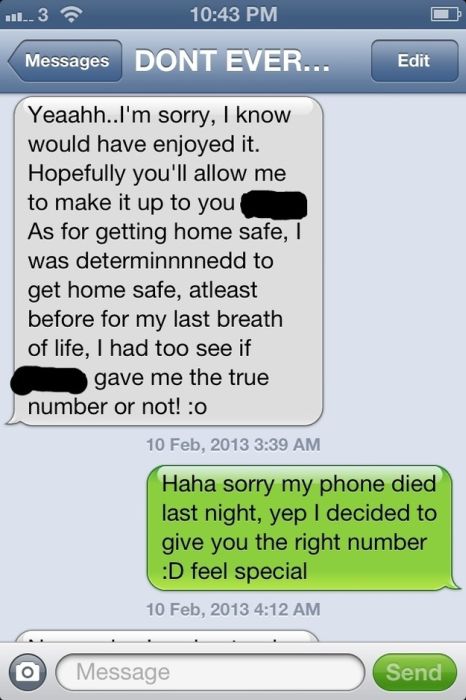 Why Girls Give Wrong Numbers (12 pics)