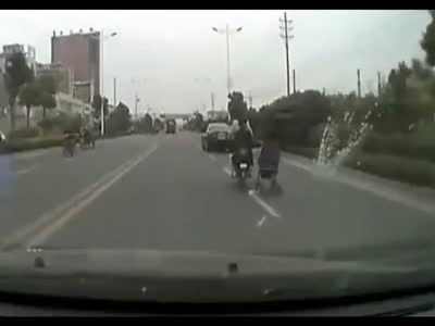Unbelievable Baby Transportation by Motorcycle
