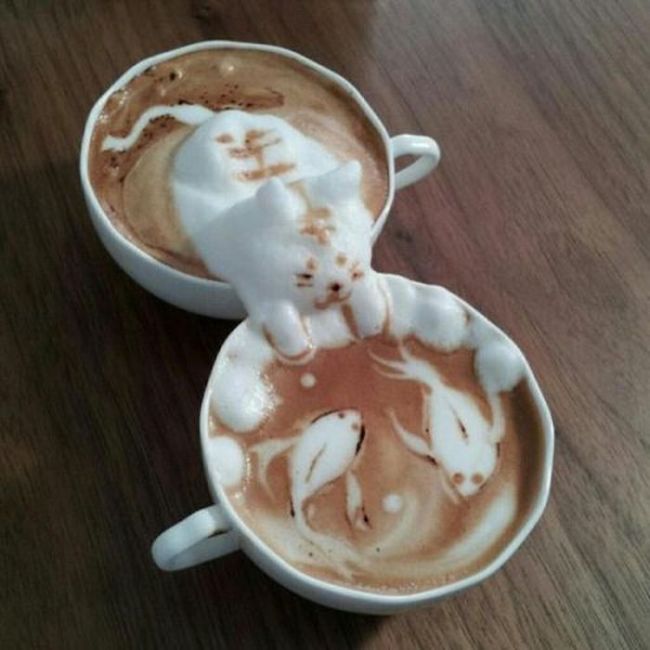 Amazing Latte Art (45 pics)