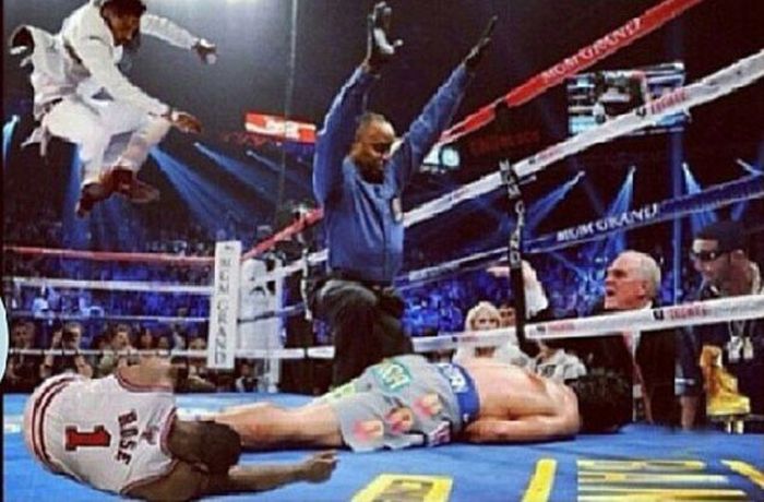 The Miguel Leg Drop Meme (19 pics + 1 video)