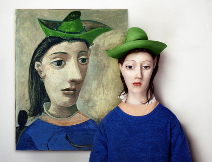 Classic Paintings in Real Life (5 pics)