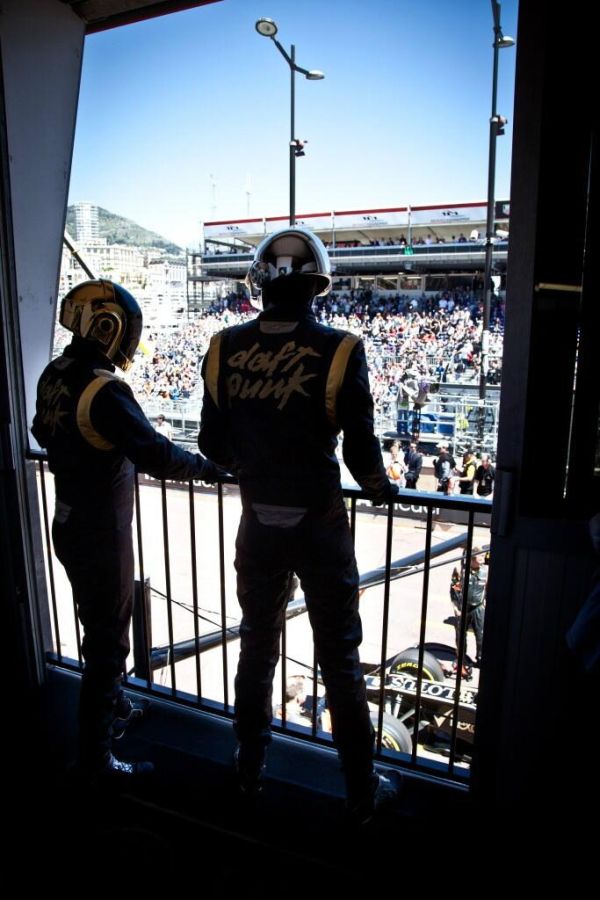 Daft Punk at the Monaco Grand Prix (8 pics)