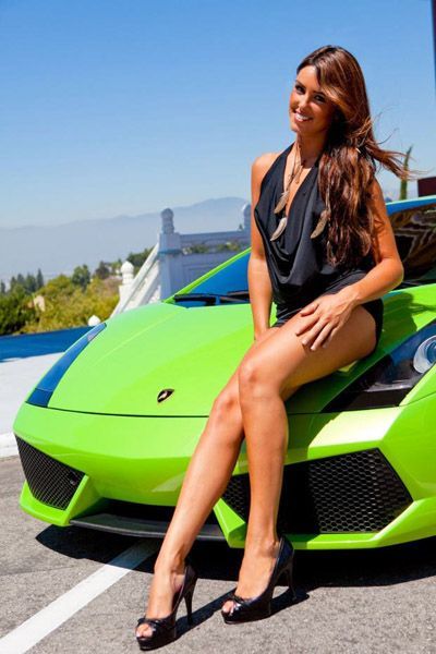 Girls and Cars. Part 5 (55 pics)