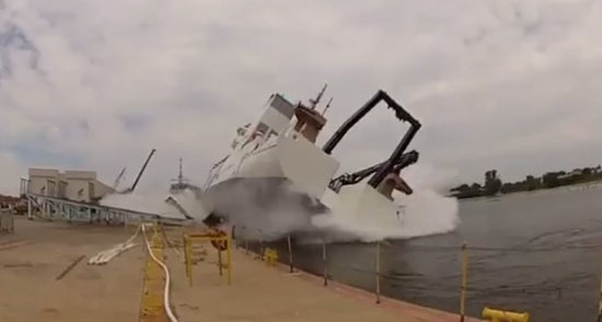 Giant Ship First Launch Gone Wrong