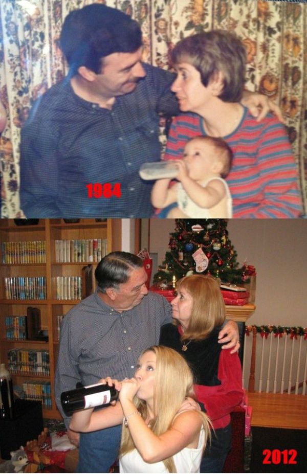 Then and Now Pictures (52 pics)