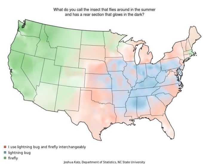 Map of American Accents (25 pics)