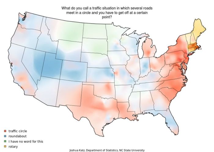 Map of American Accents (25 pics)