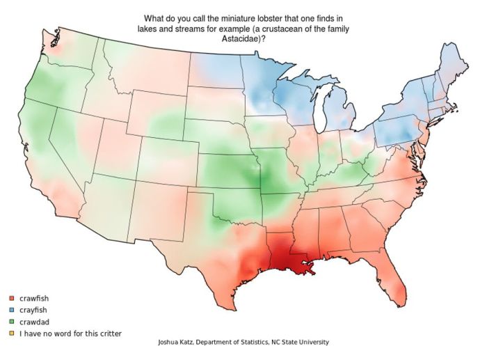 Map of American Accents (25 pics)