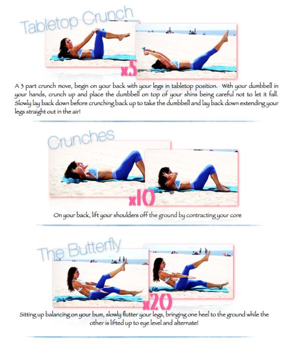 Workout Diagrams  28 Pics