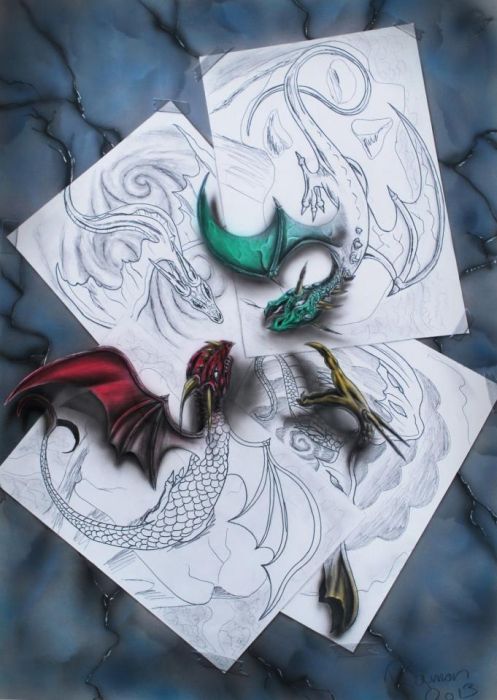 3D Drawings (41 pics)