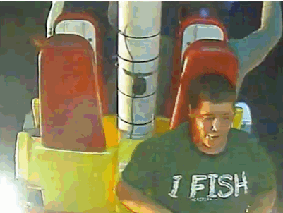 Reactions To Amusement Park Rides (15 gifs)